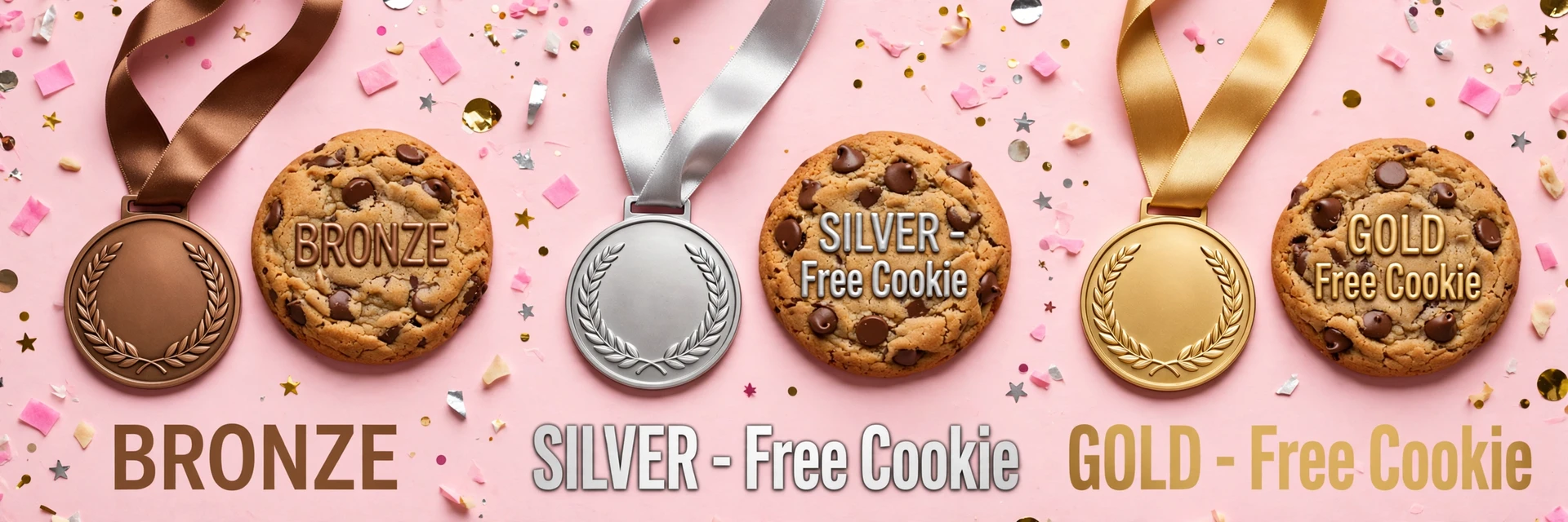 Crumbl birthday reward tiers: free cookie unlocks at Silver status