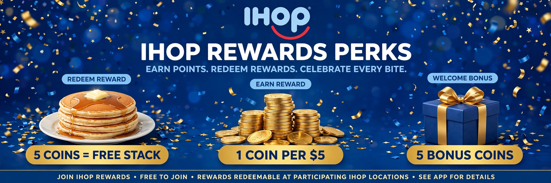IHOP birthday reward: free full stack of Original Buttermilk pancakes via PanCoins