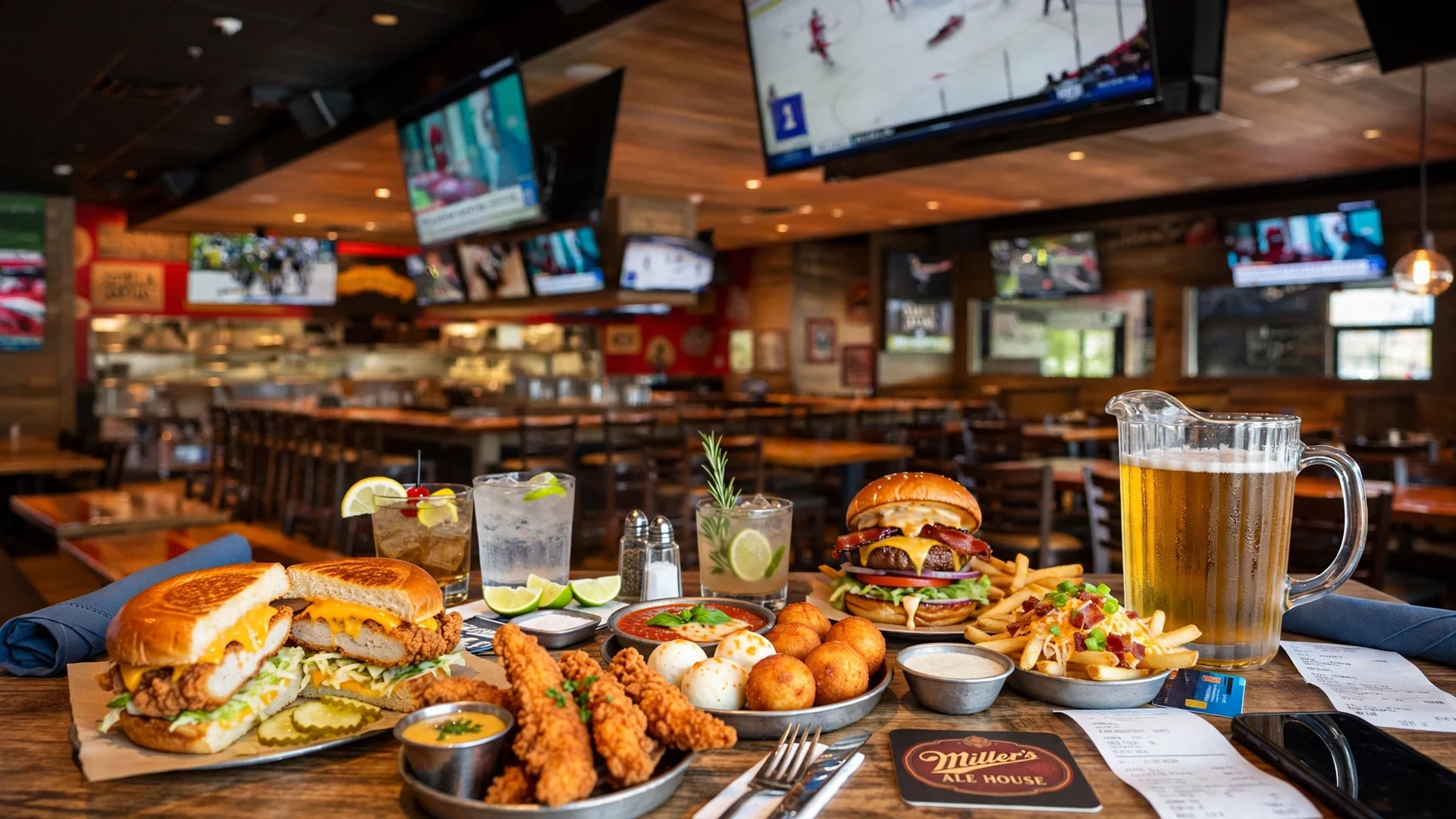 Miller's Ale House happy hour: World Famous Zingers, wings and $2 cocktails